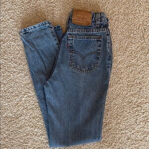 Vintage Levi's Blue Straight Jeans Classic Denim